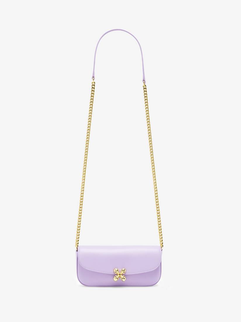 Borsa Skull Flower piccola