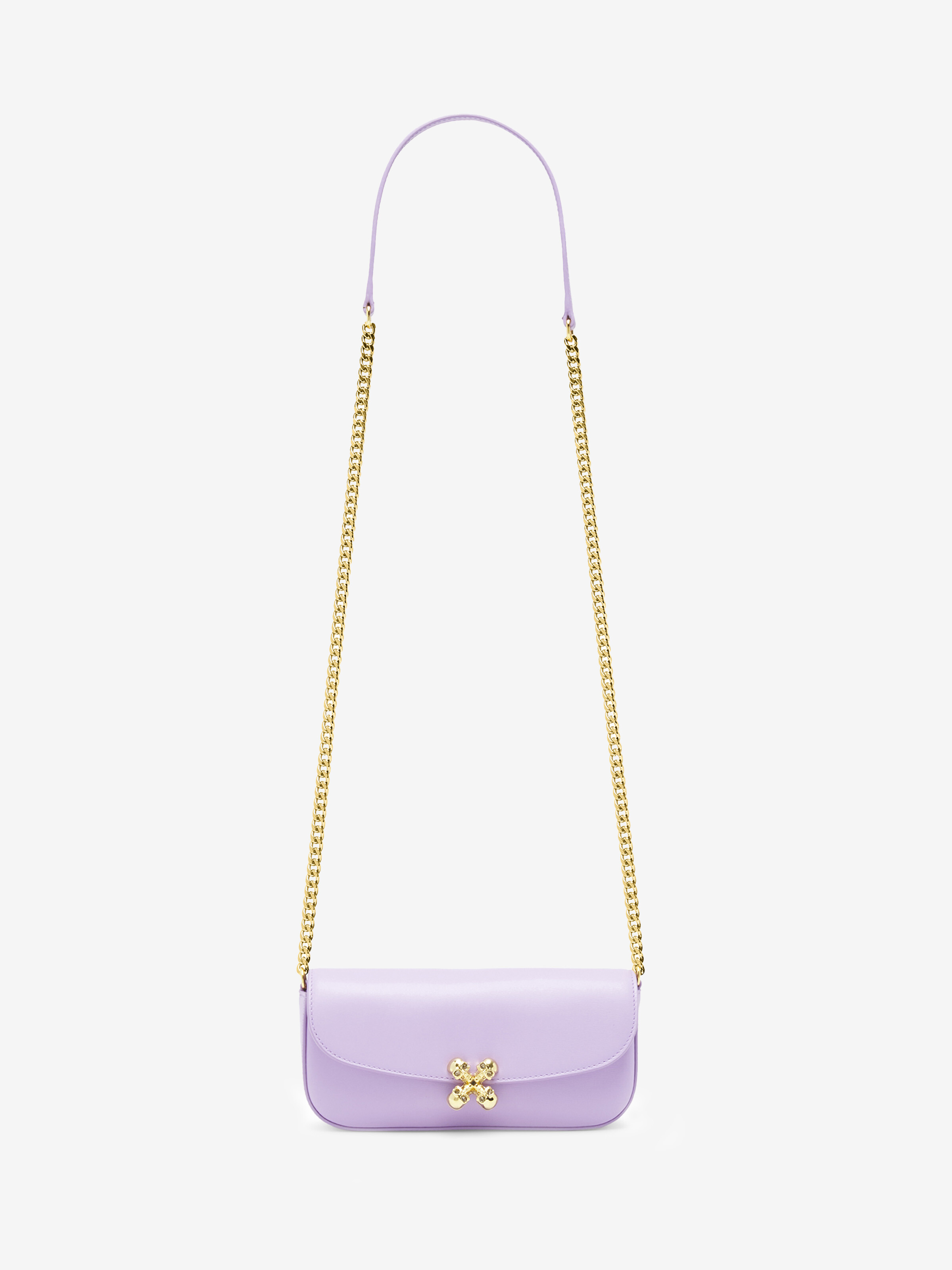 Kleine Skull Flower Tasche