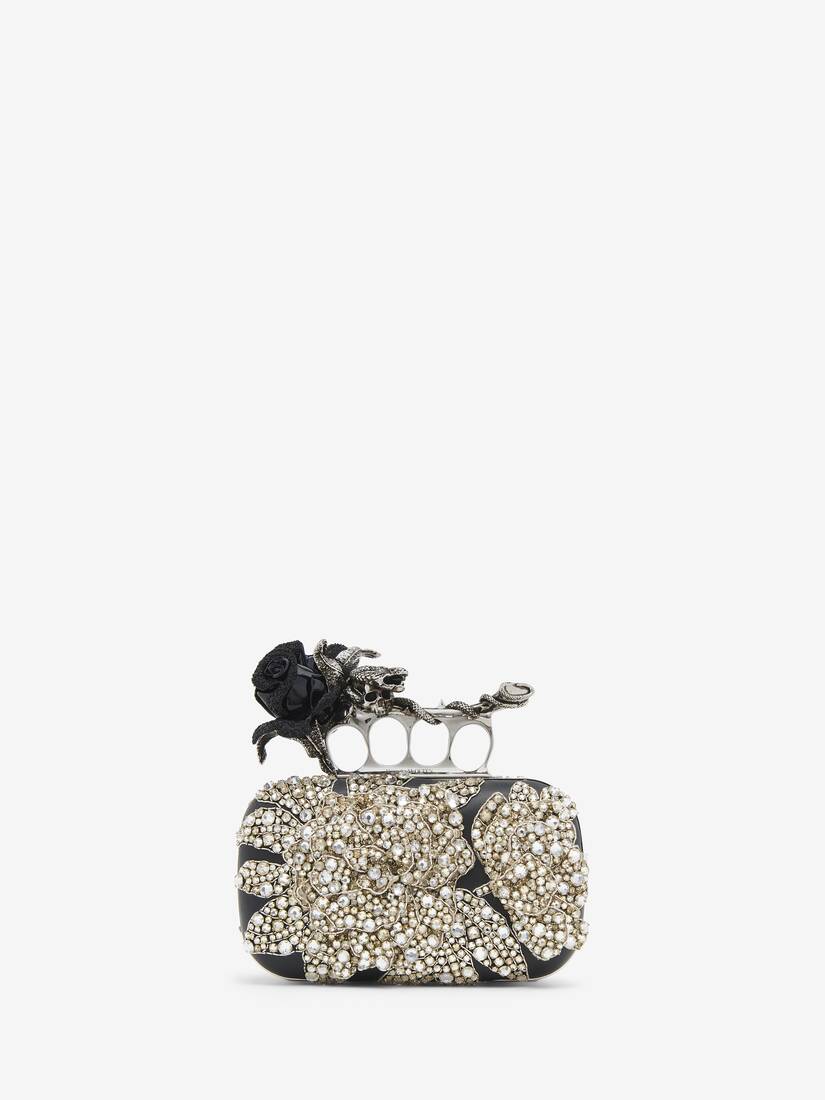 Rose & Snake Knuckle Clutch