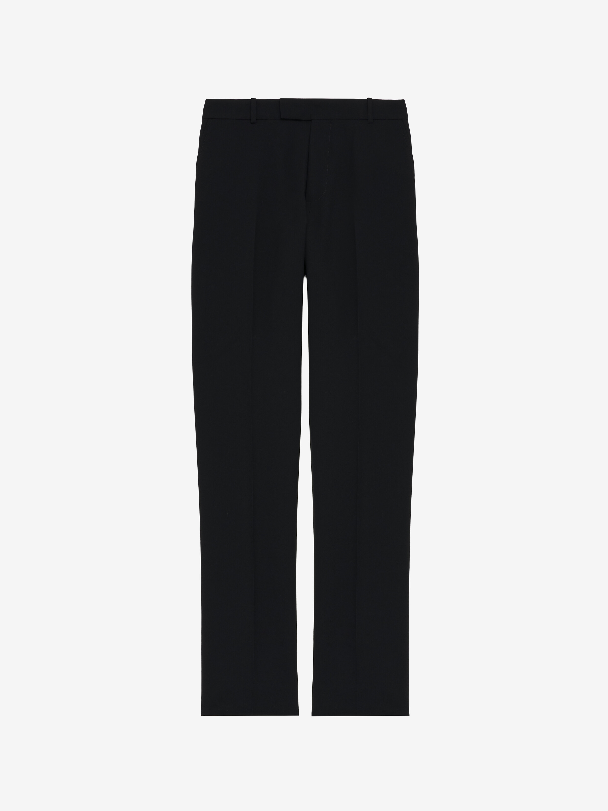 Zigarettenhose mit niedrigem Bund