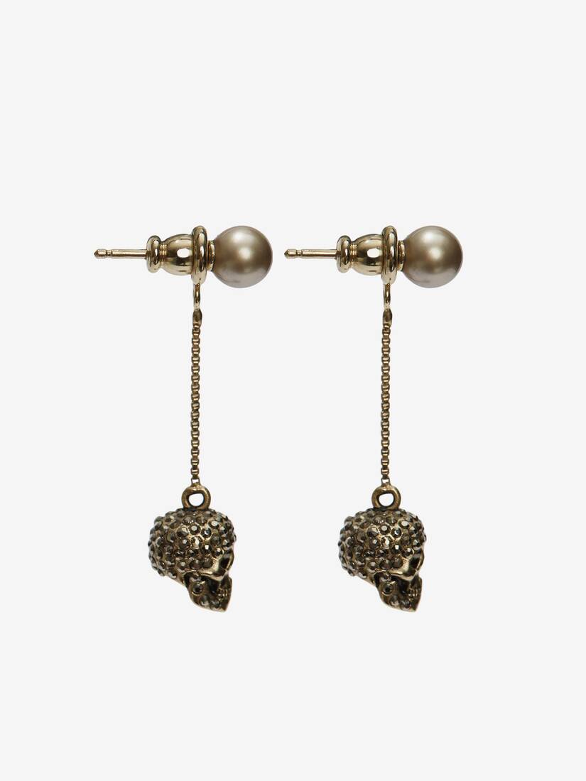 파베 스컬 체인 이어링 | Alexander McQueen - image 2