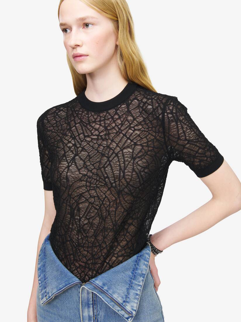 Spider Lace Top | Alexander McQueen - image 6