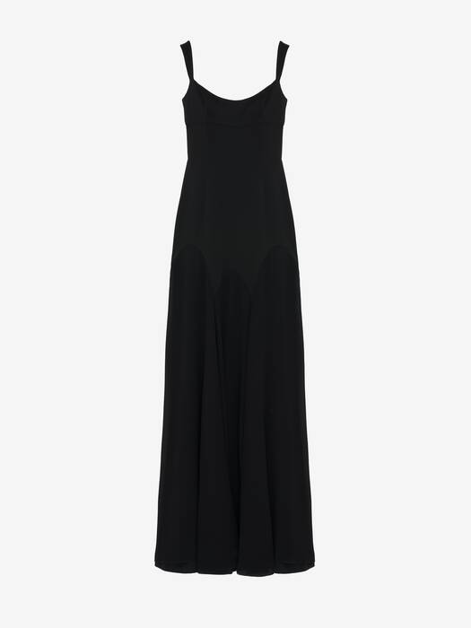Alexander McQueen キャミワンピース ブラック 852927QEAAL1000_F.jpg?v=4
