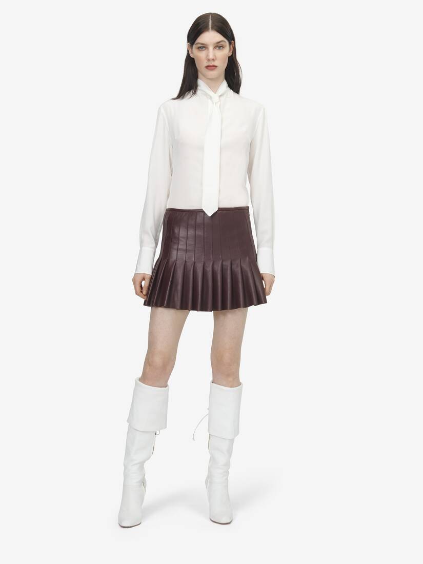 Tie Silk Shirt | Alexander McQueen - image 2