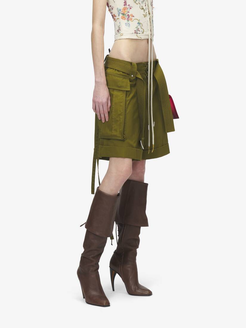 Horn Heel Knee-High Boot | Alexander McQueen - image 2