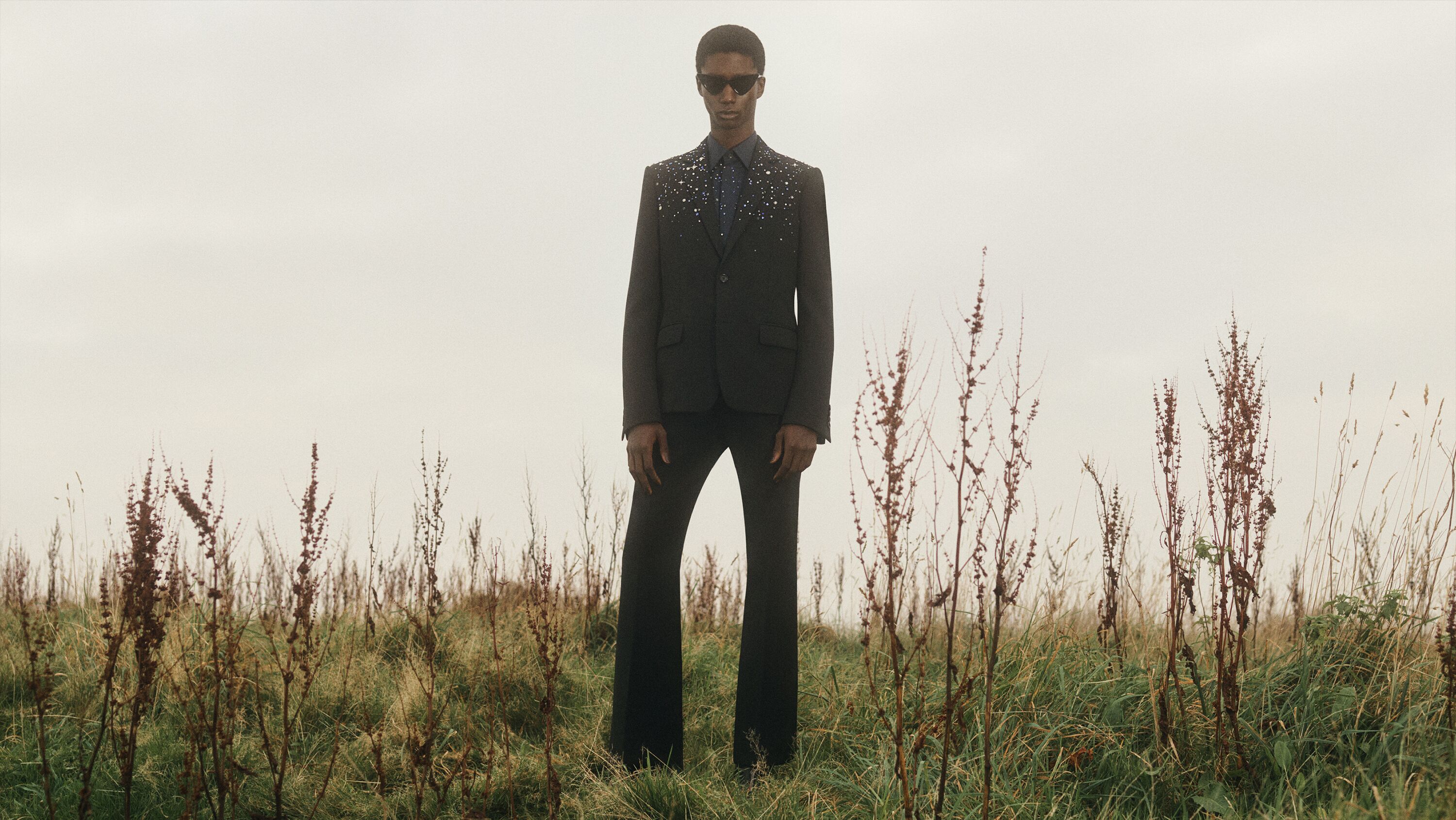 McQueen SS25 Collection featuring mens tailoring