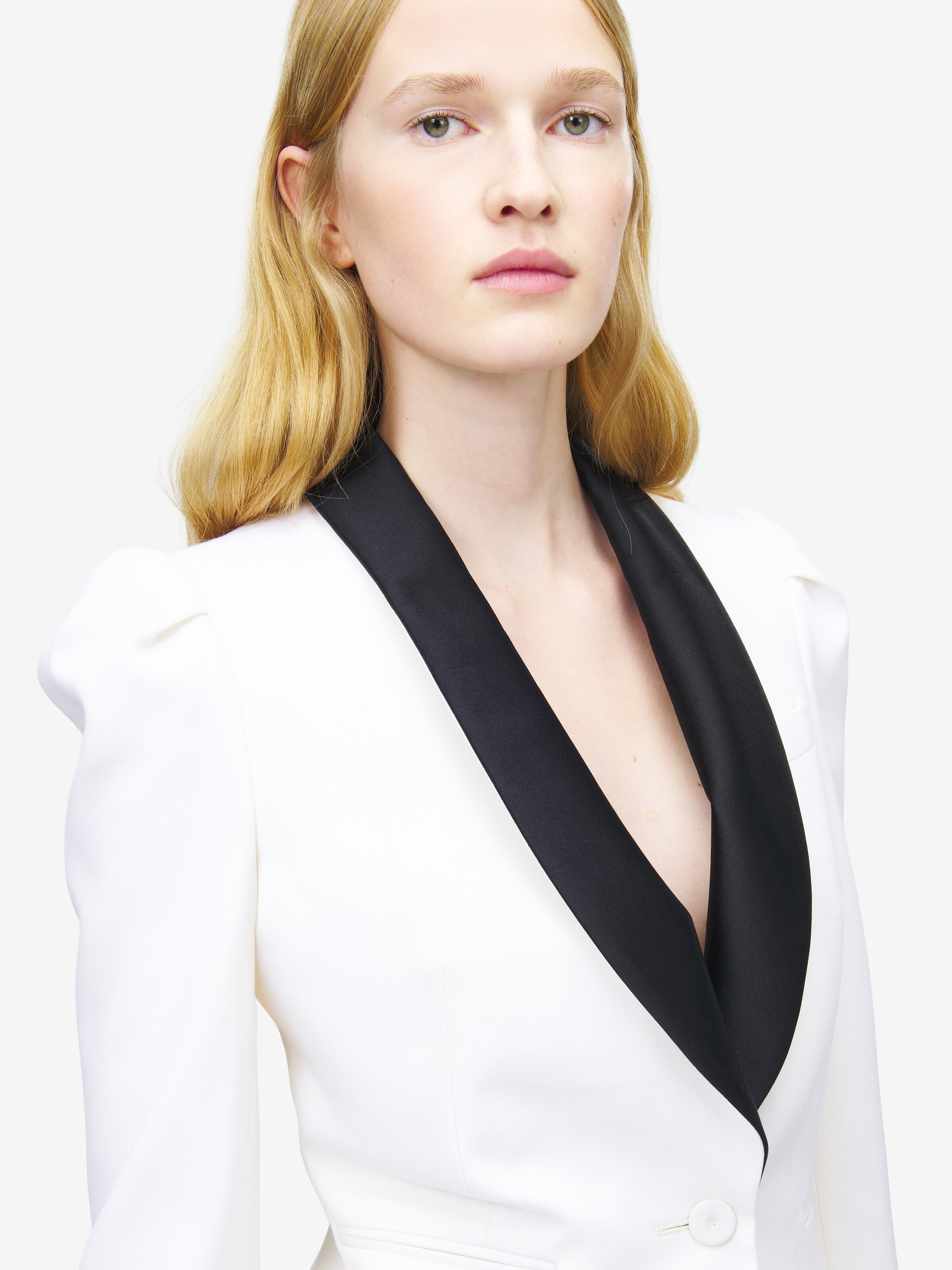 單排扣無尾禮服外套 in 100% 羊毛 | Alexander McQueen - image 5