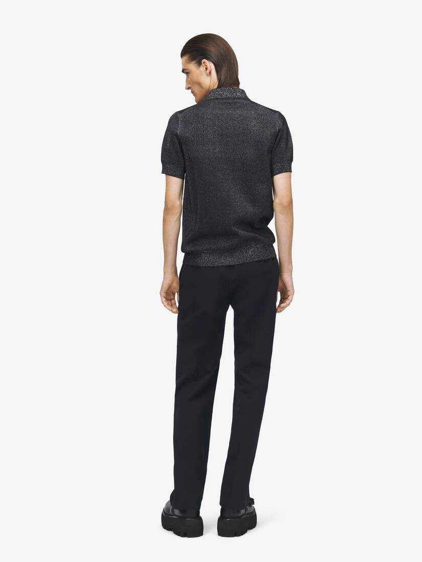 Poloshirt mit McQueen Logo