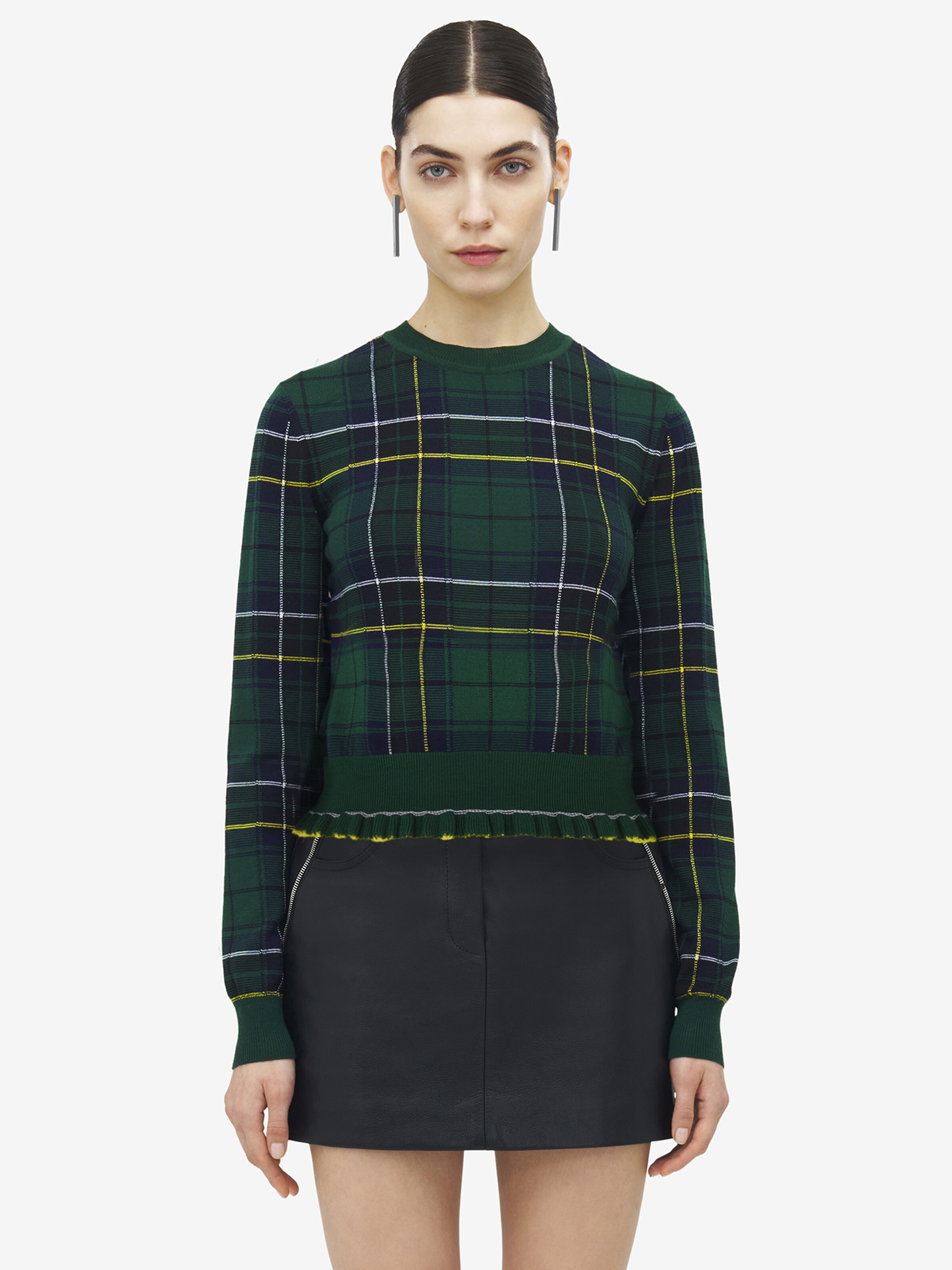 Wool Tartan Jumper