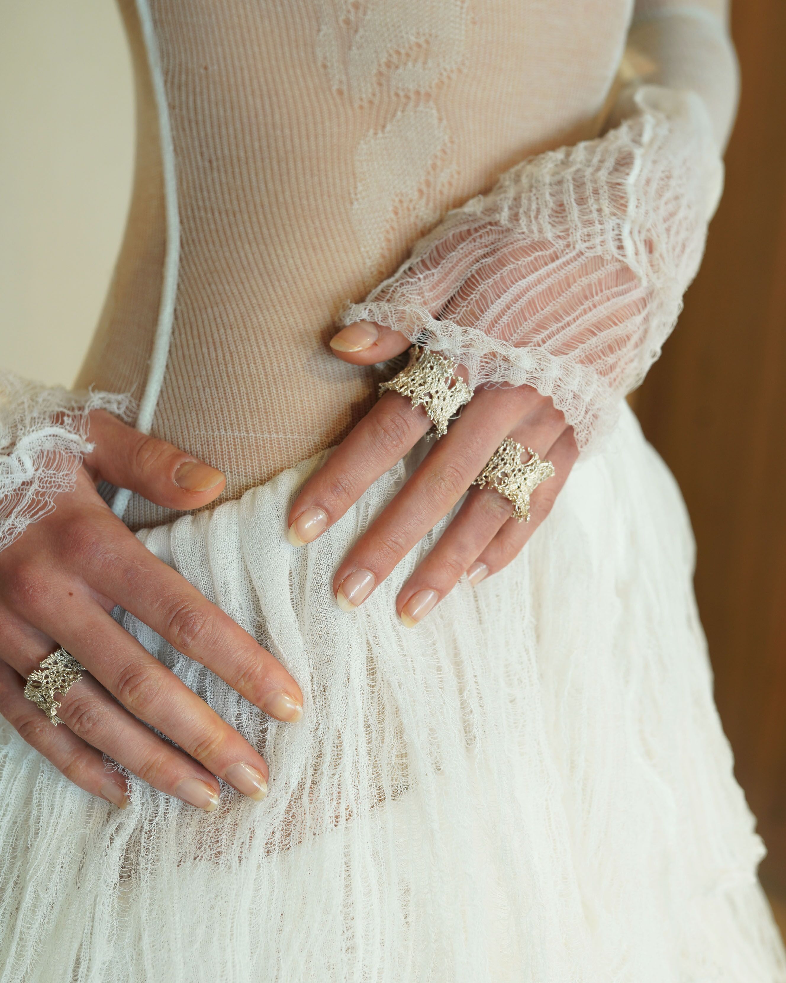 model wearing IFM student work