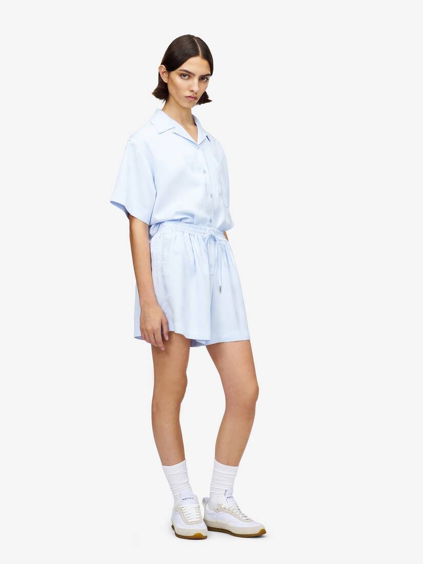 Short de pyjama en jacquard Skull | Alexander McQueen - image 3