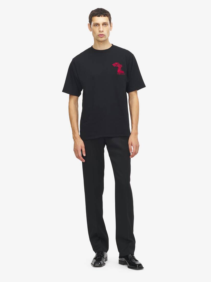 Tree Of Life' Print T-Shirt | Alexander McQueen - image 2