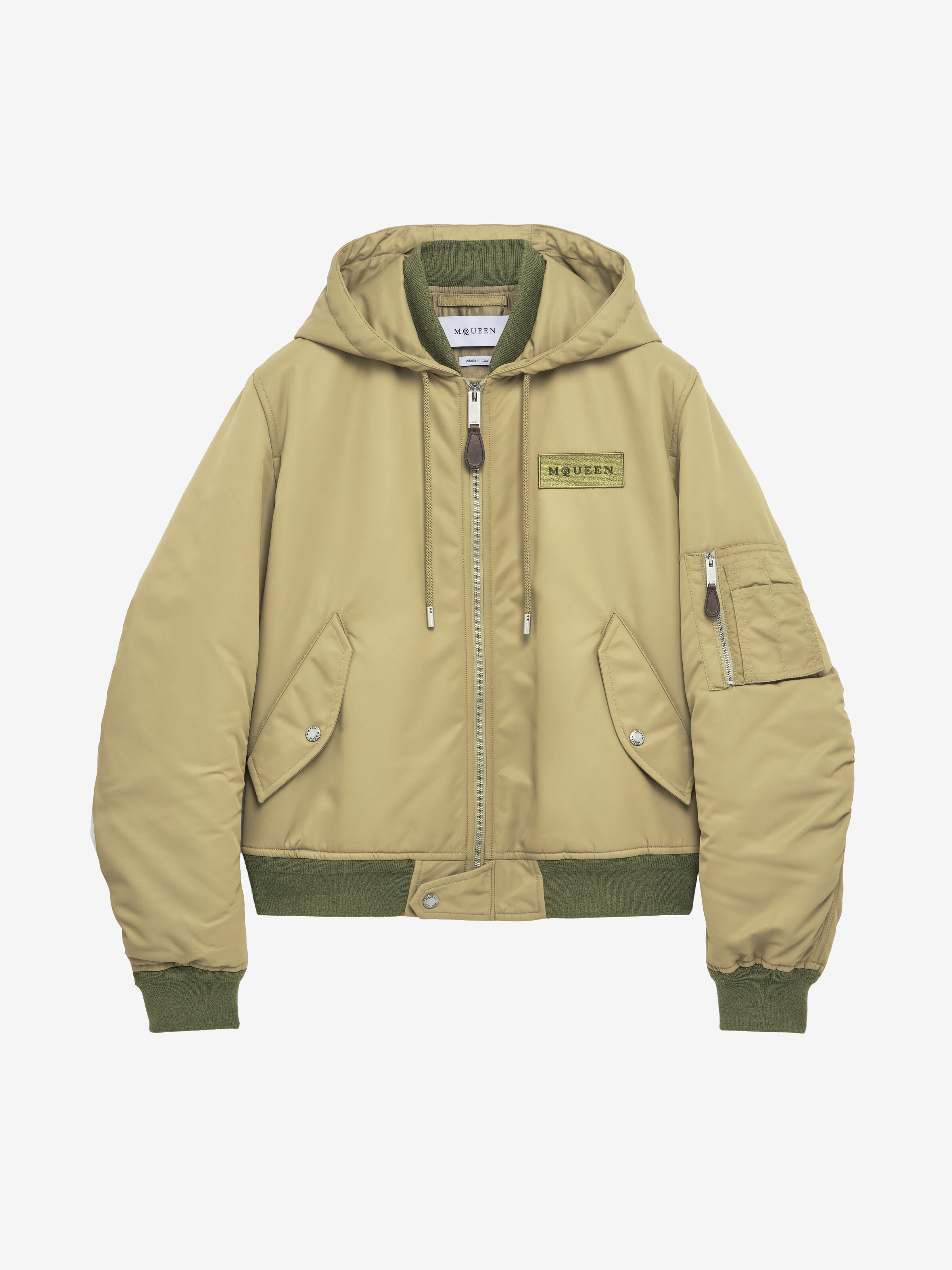 Giacca di nylon con cappuccio da Uomo in Beige in 100% Poliammide | Alexander McQueen - image 2