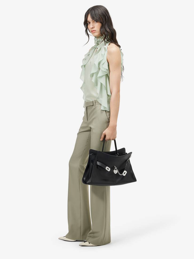 Top con volant | Alexander McQueen - image 3