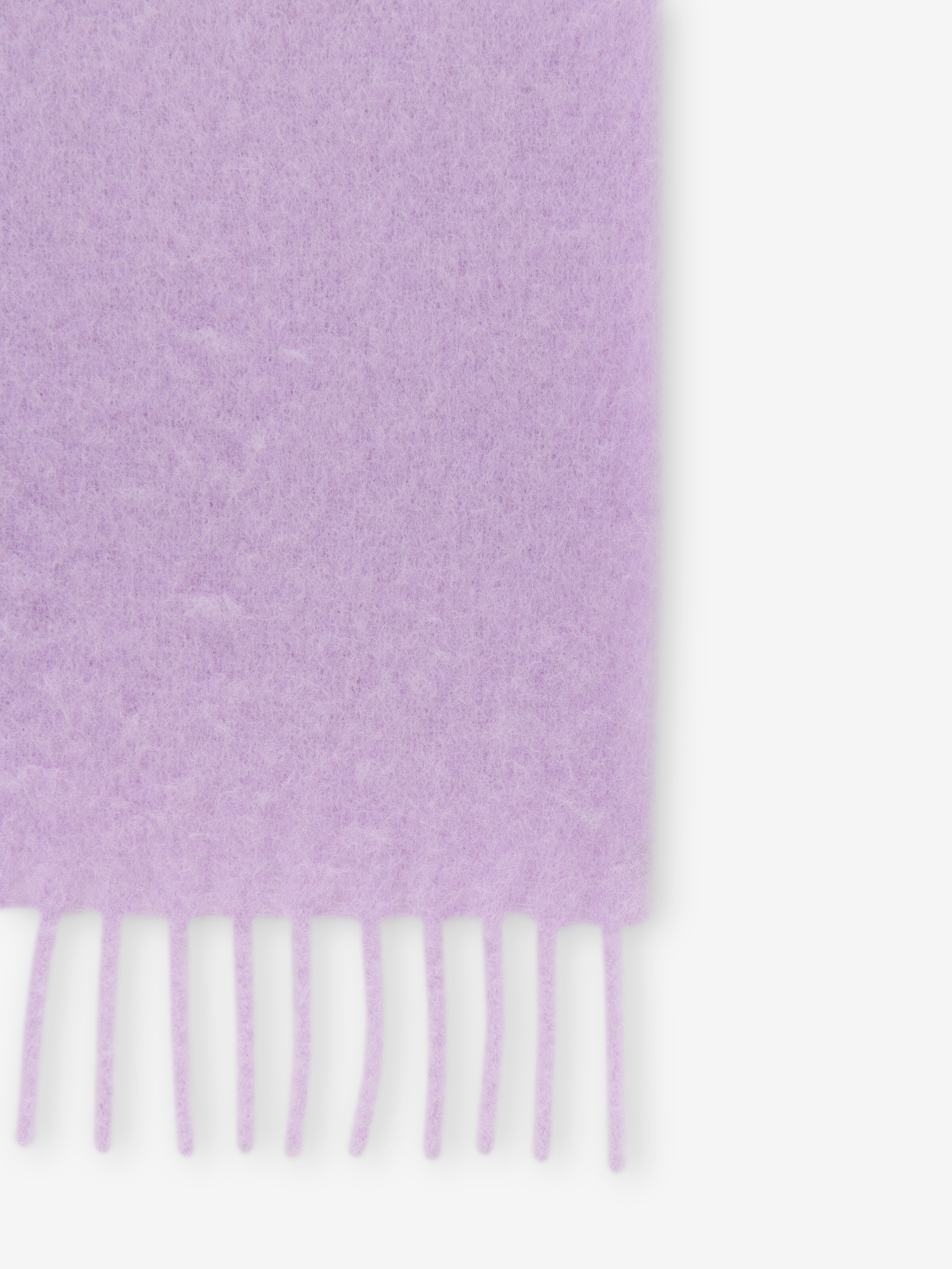 Women's Classic Scarf in Lilac in 80% Alpaca Wool, 20% Polyamide | Alexander McQueen - image 3