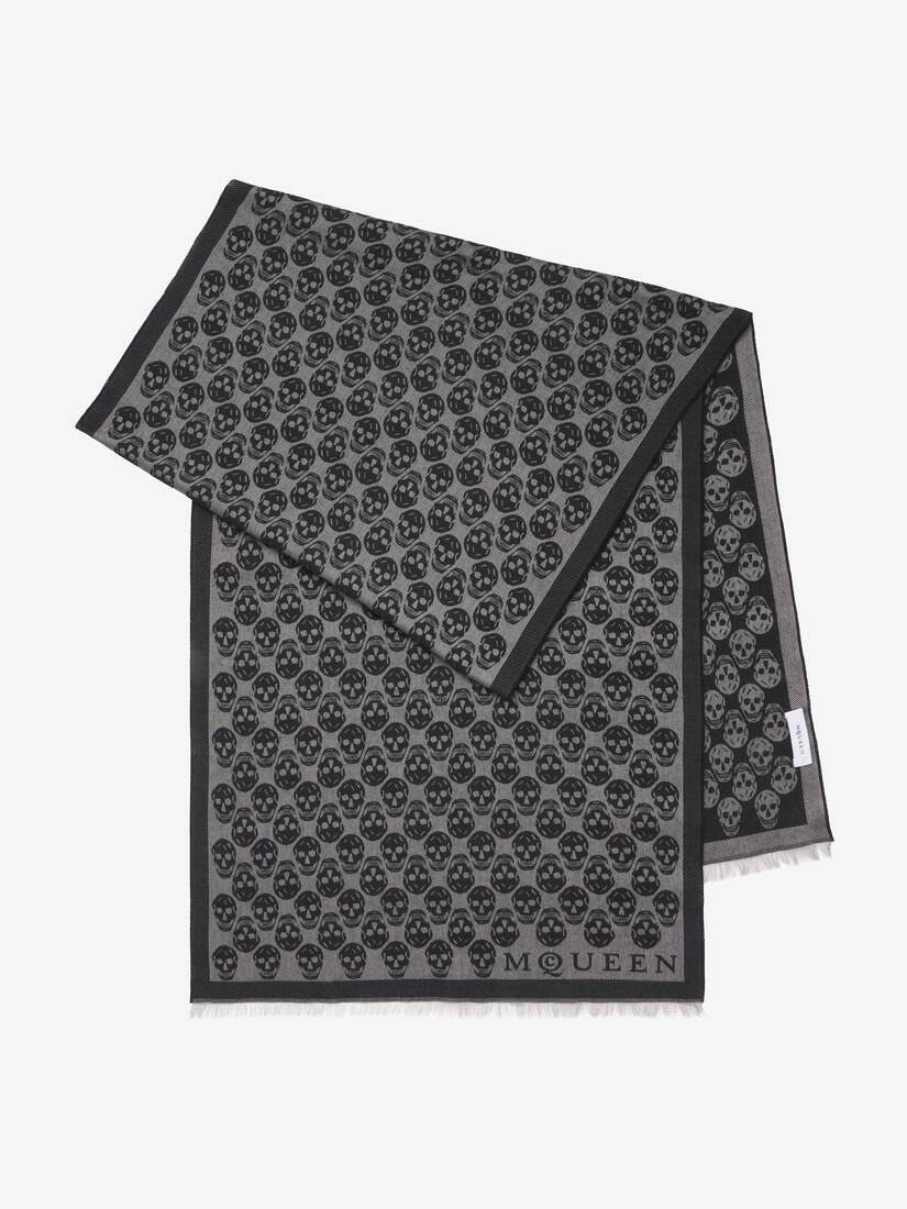 Skull Jacquard Scarf | Alexander McQueen - image 1