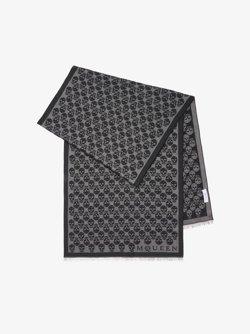 Skull Jacquard Scarf | Alexander McQueen - image 1