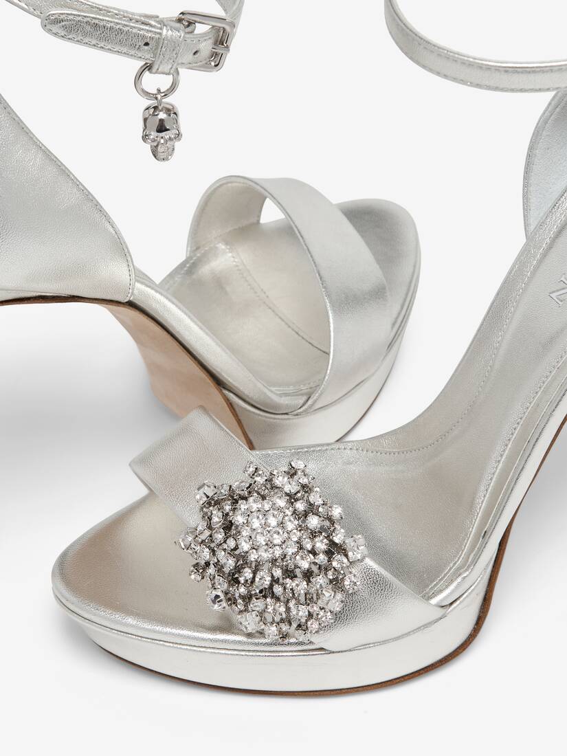 Jewel Platform Sandal