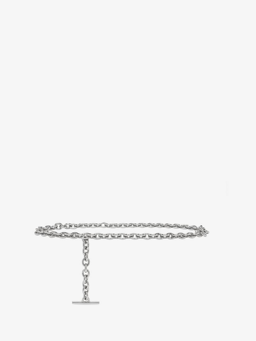 T-Bar链条腰带 | Alexander McQueen - image 3