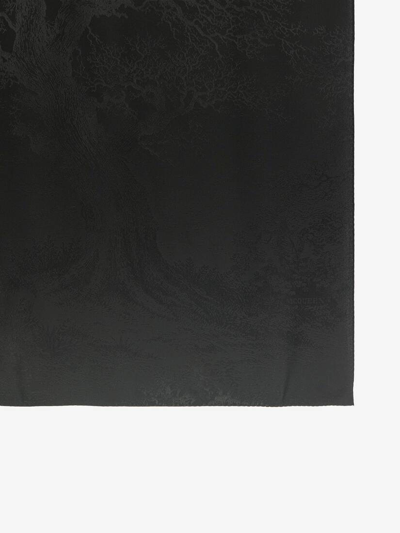 Tree Of Life' Jacquard Evening Stole | Alexander McQueen - image 3