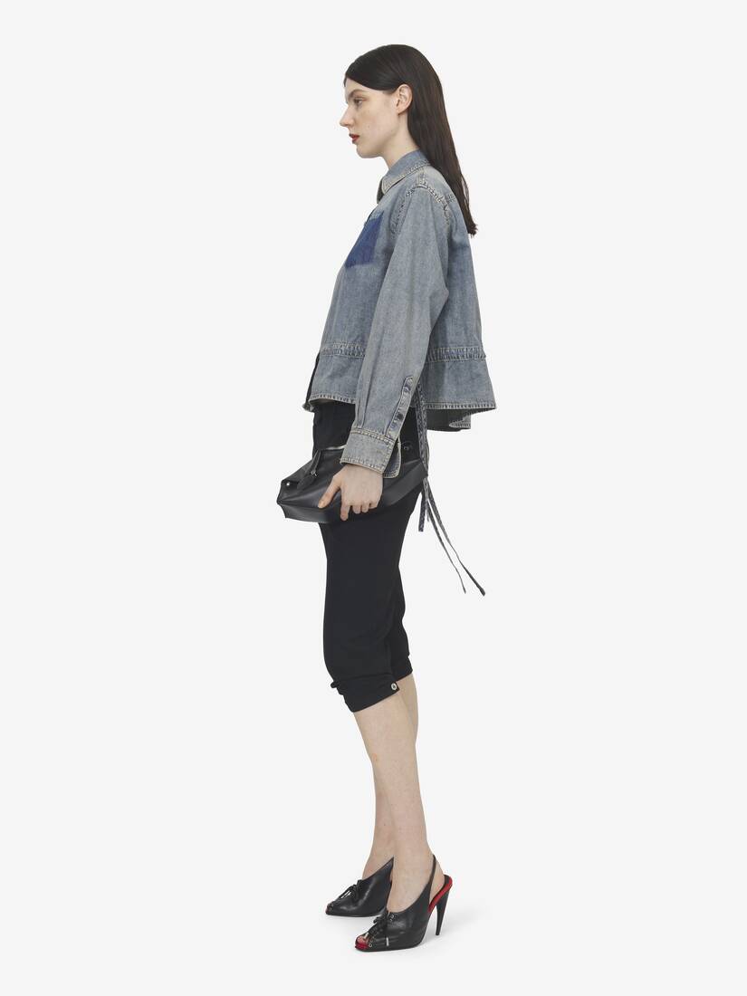 Chambray Shirt Jacket | Alexander McQueen - image 3