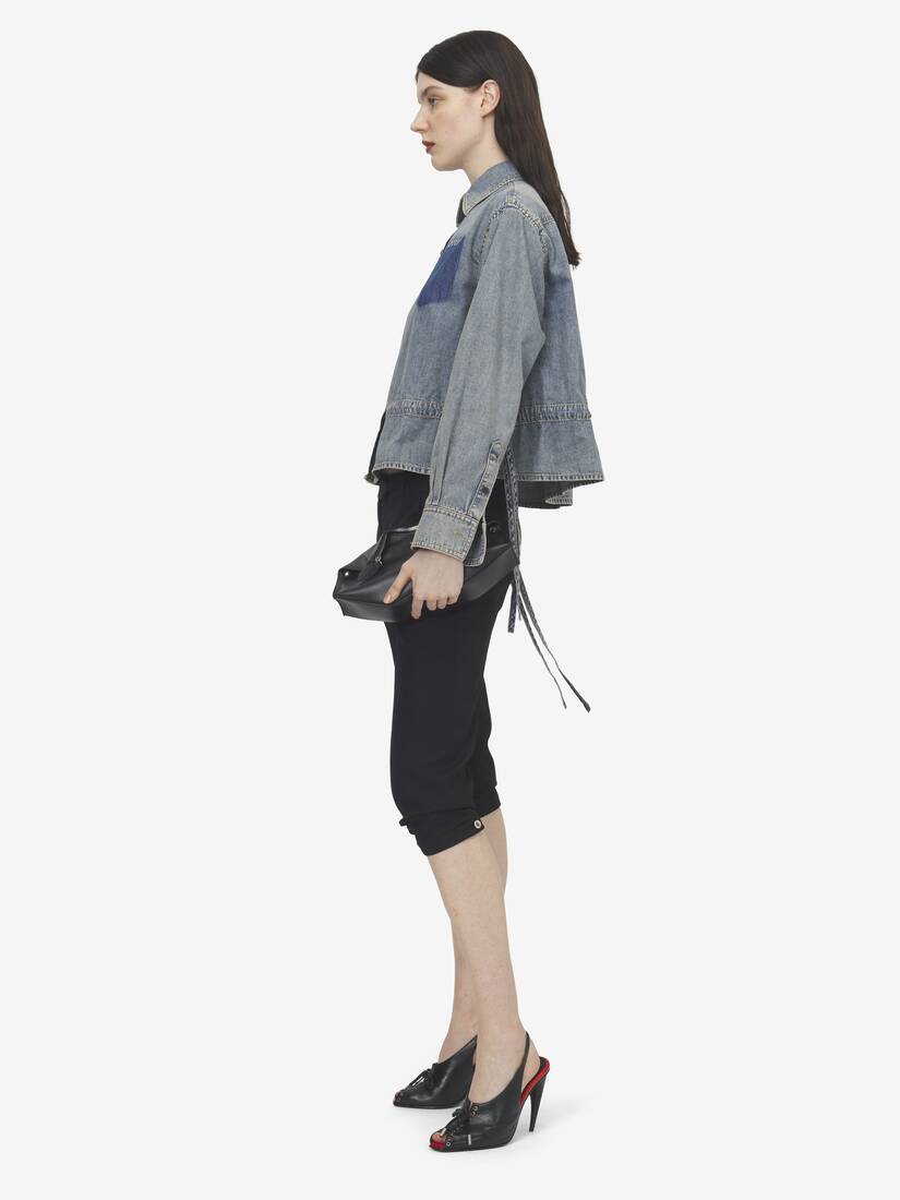 Chambray Shirt Jacket | Alexander McQueen - image 3