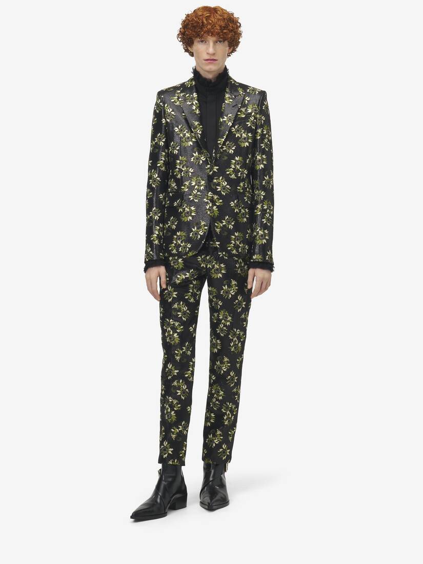 Veste à simple boutonnage en jacquard Tournesol | Alexander McQueen - image 2