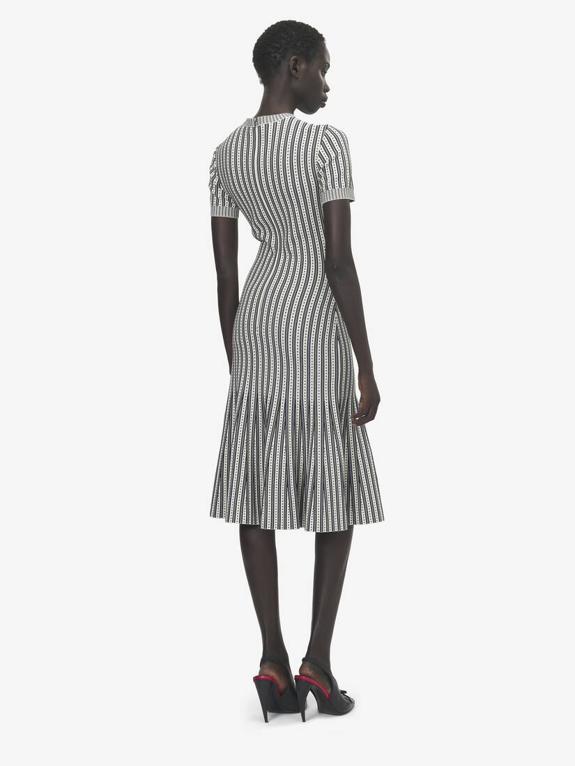 Striped Knit Dress | Alexander McQueen - image 4