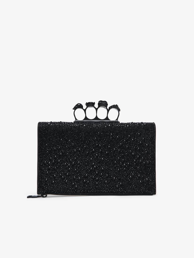 Knuckle Flat Pouch — Black