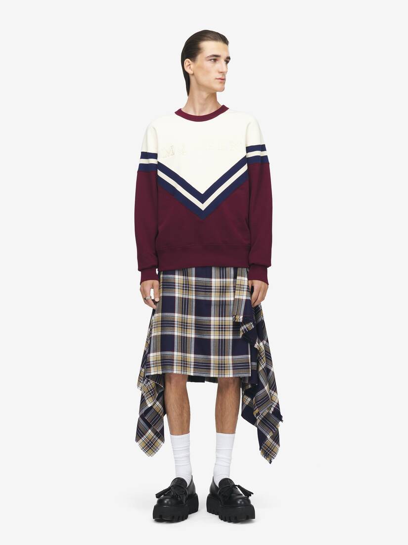 垂褶苏格兰短裙 | Alexander McQueen - image 1