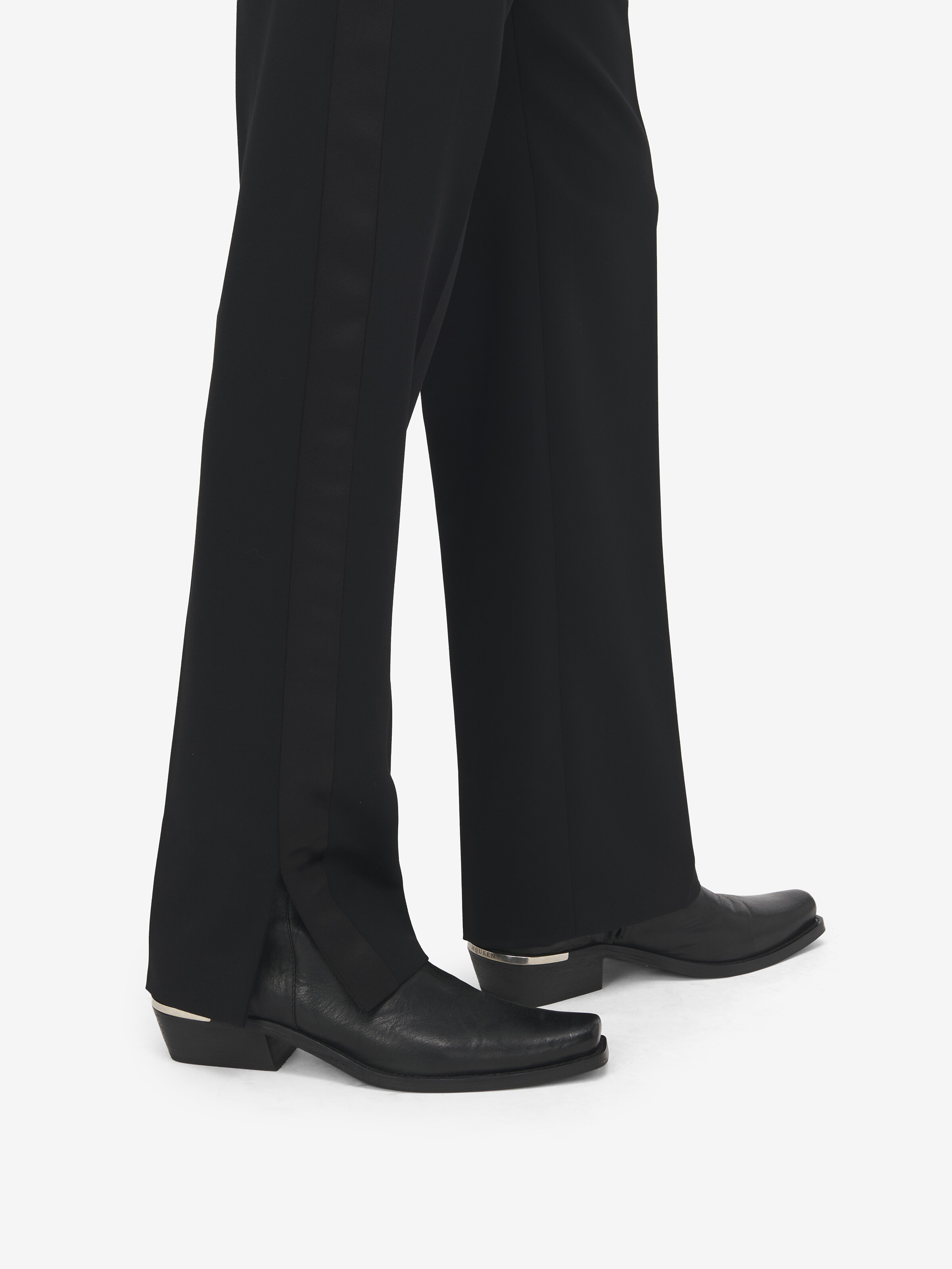 Ryder Stiefel für Herren in Schwarz in Lamm Leder | Alexander McQueen - image 2