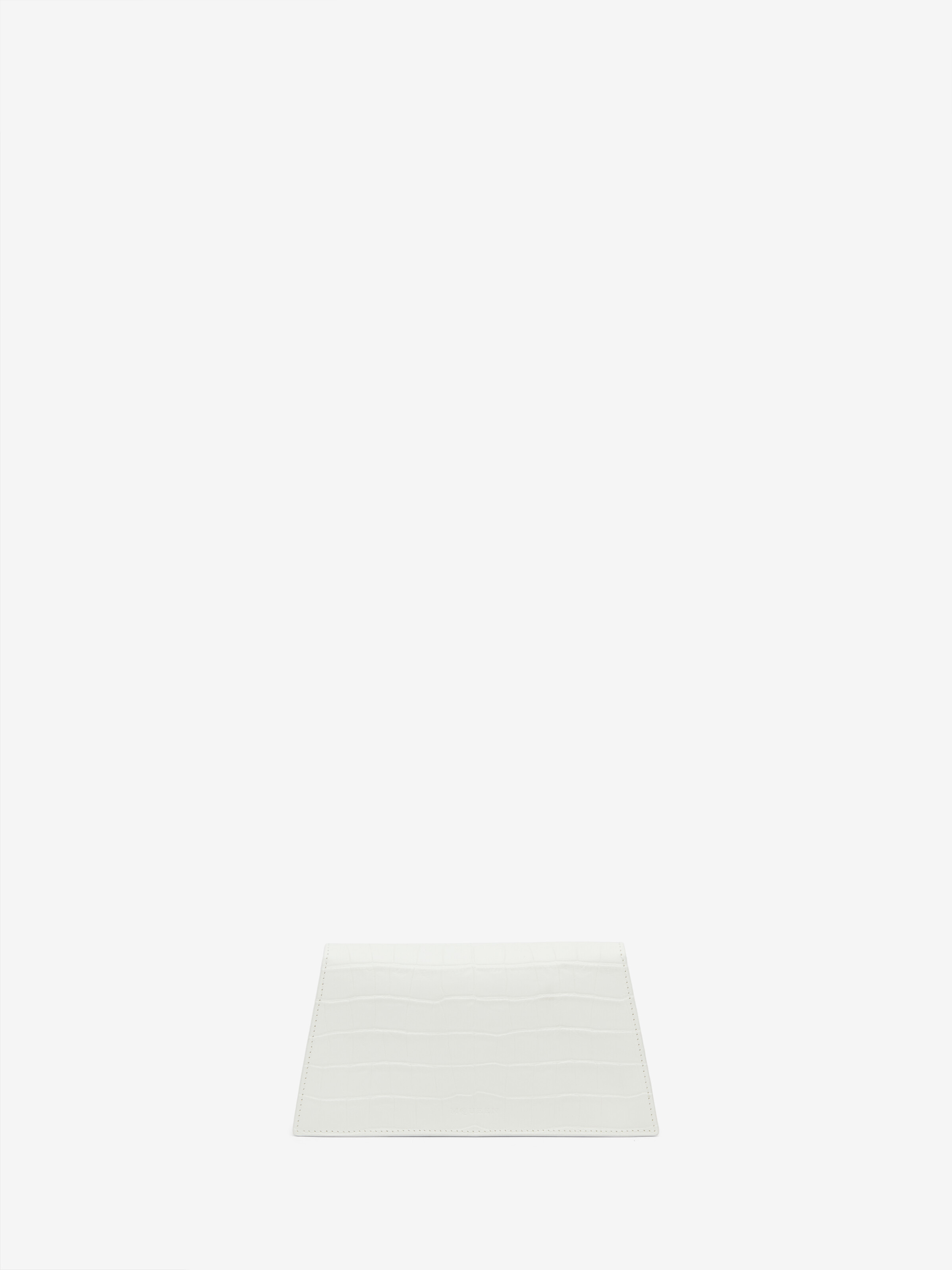 Women's Skull Mini in White in Calf Leather | Alexander McQueen - image 3