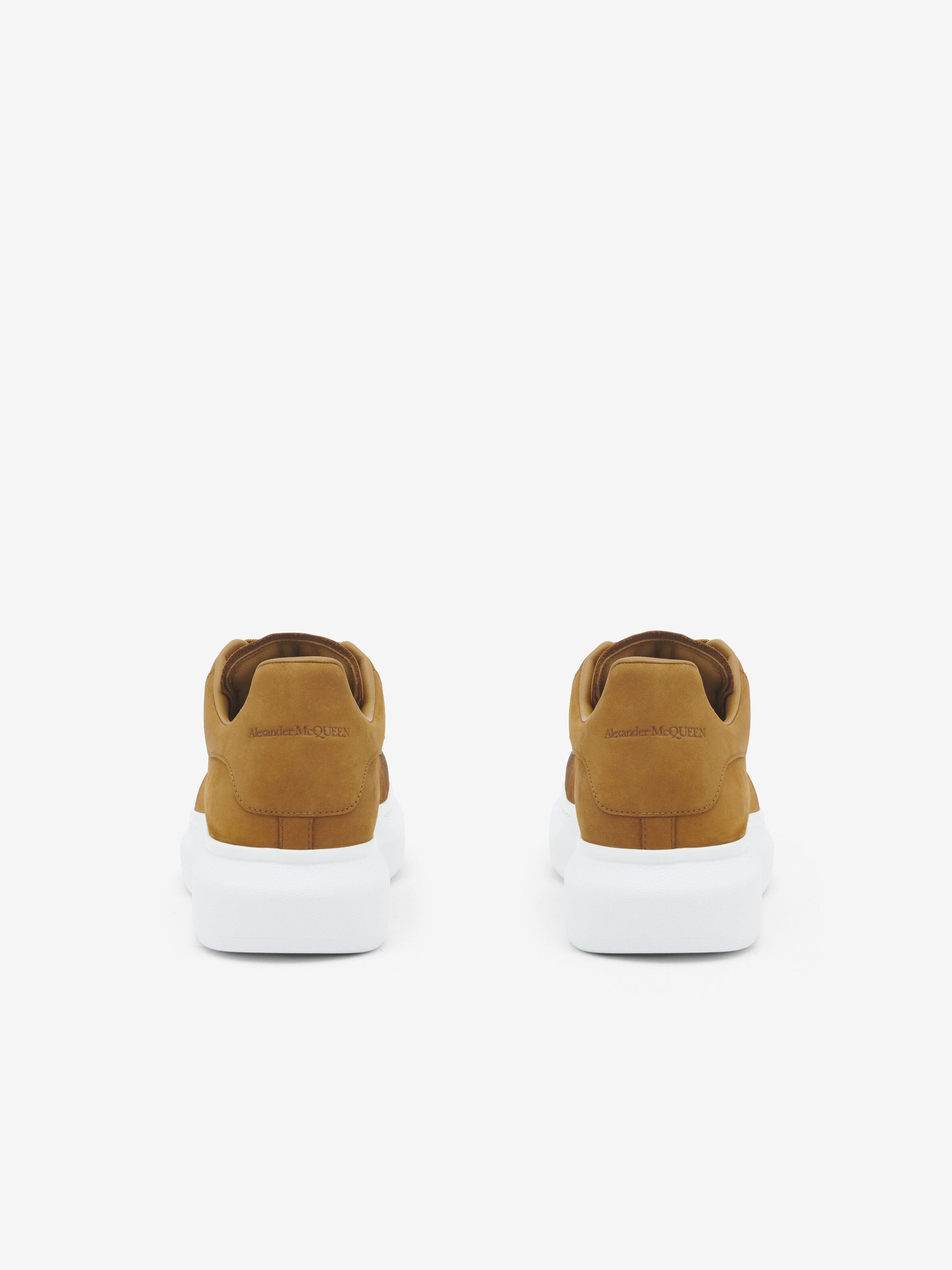 Men's Oversized Sneaker in Brown in Calf Leather | Alexander McQueen - image 2