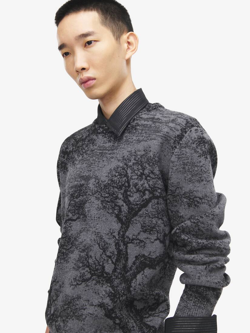 Tree Of Life' Jacquard Jumper | Alexander McQueen - image 5