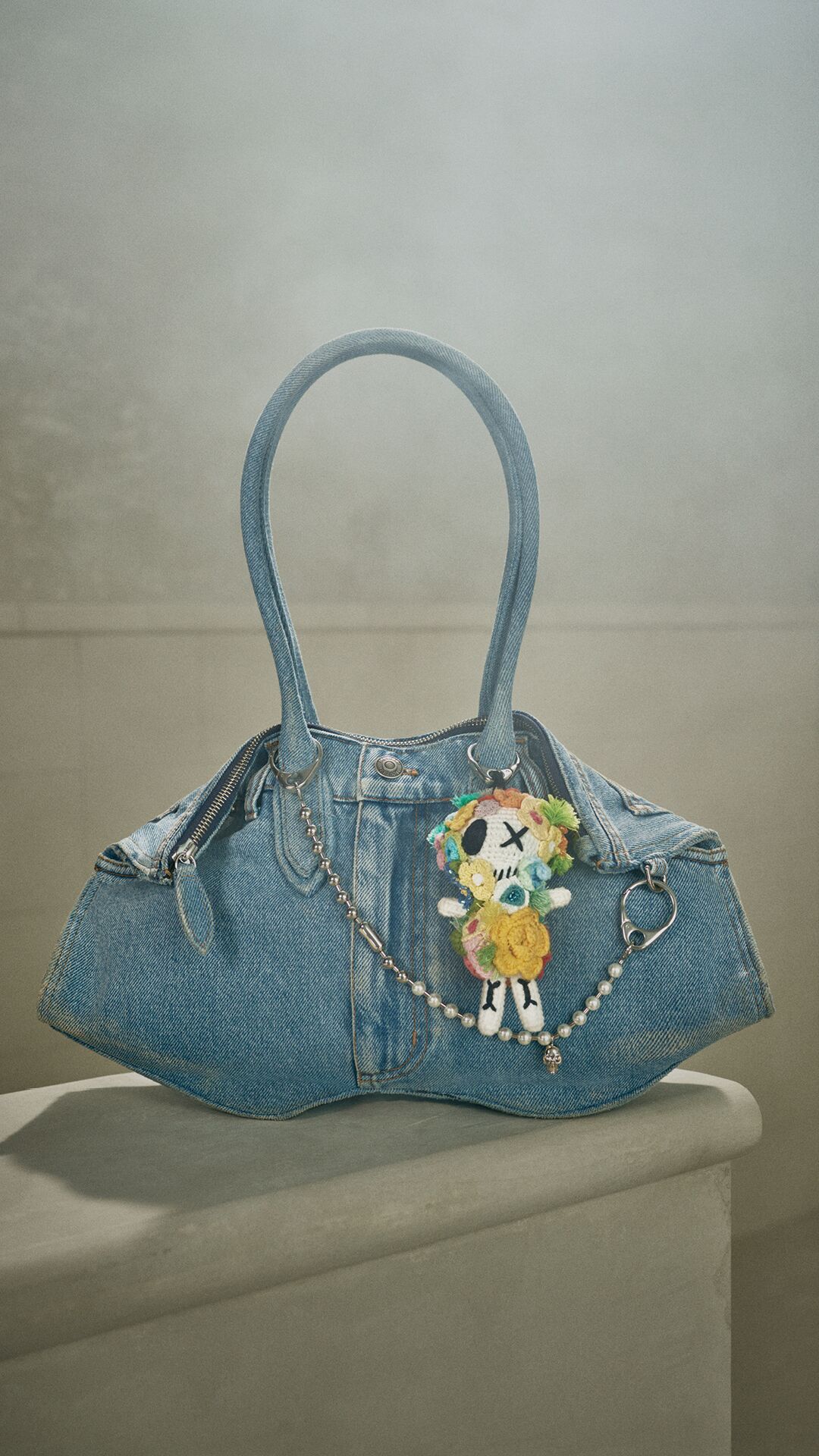 McQueen Manta bag with charms