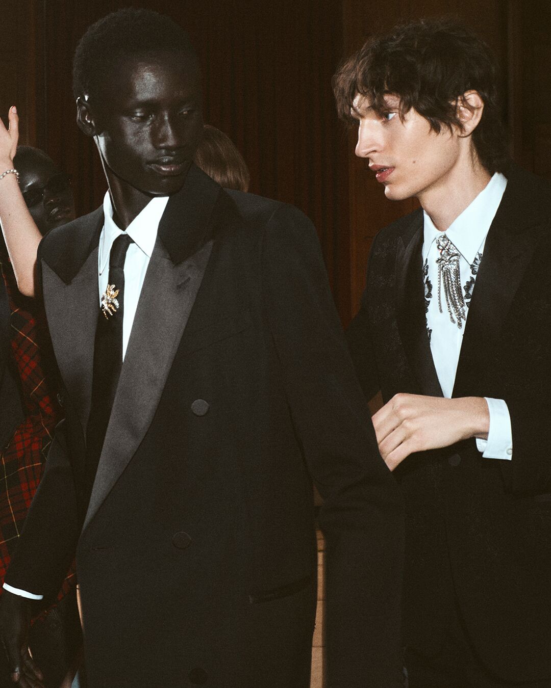 Men wearing McQueen Tailoring