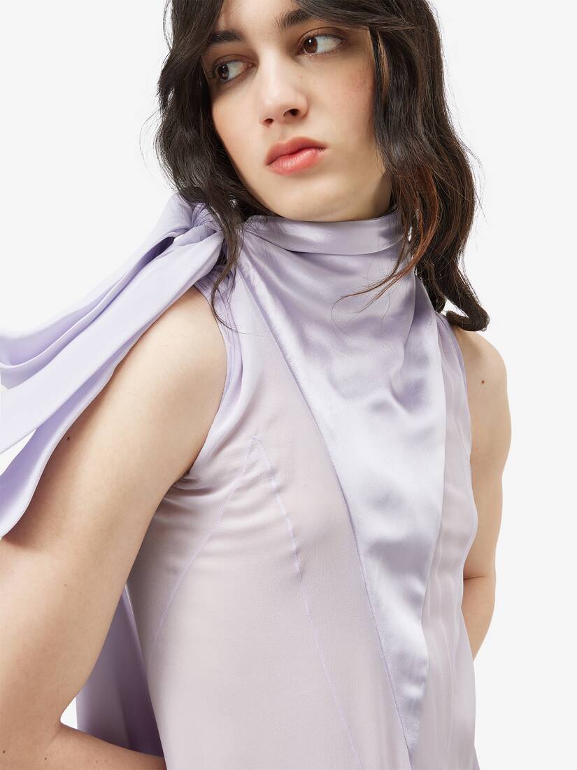 Shoulder Bow Evening Dress | Alexander McQueen - image 5