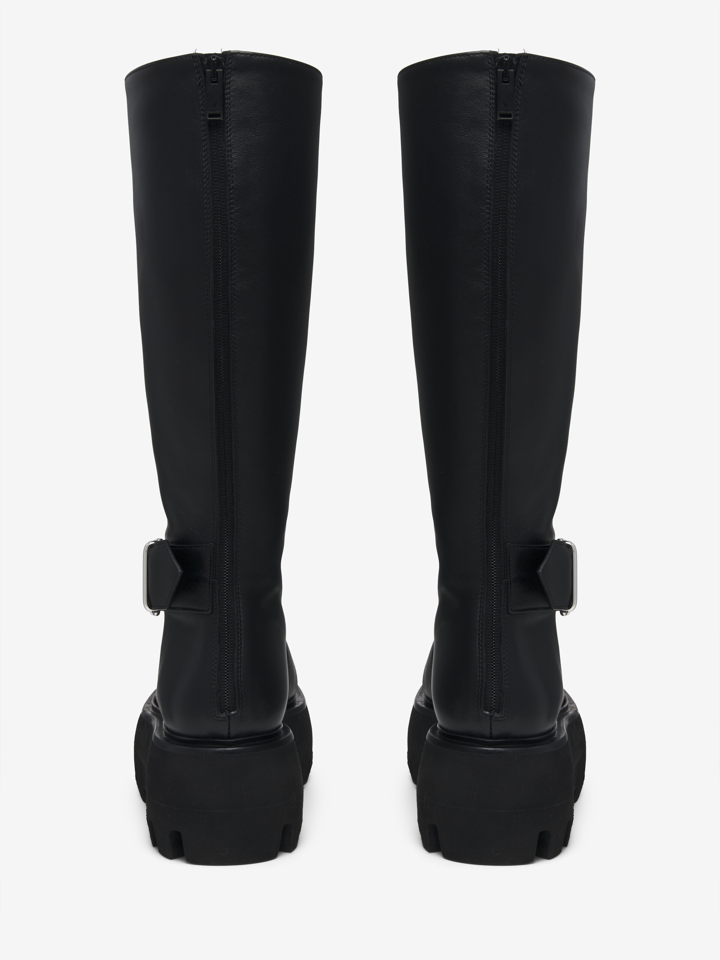 Sofa Knee-High Buckle Boot
