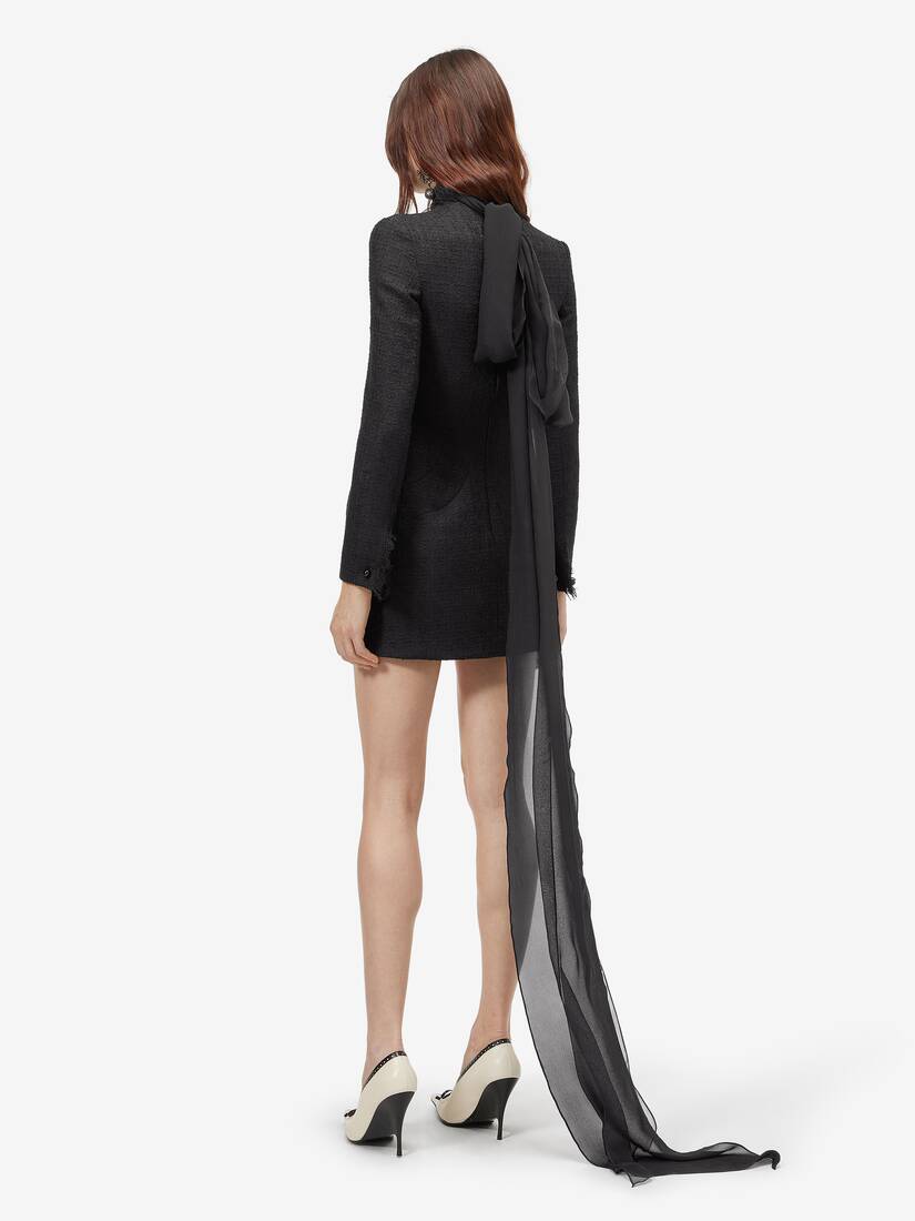 Light Tweed Evening Dress | Alexander McQueen - image 4