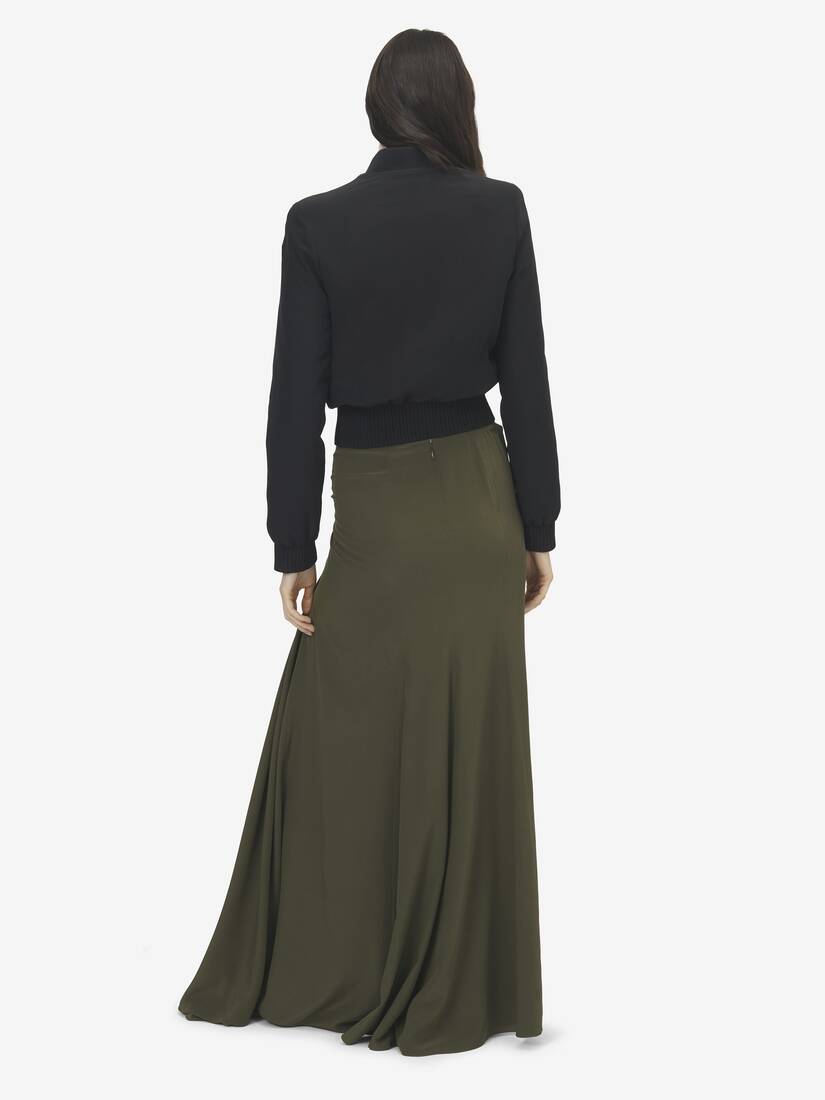 Silk Bomber Jacket | Alexander McQueen - image 4