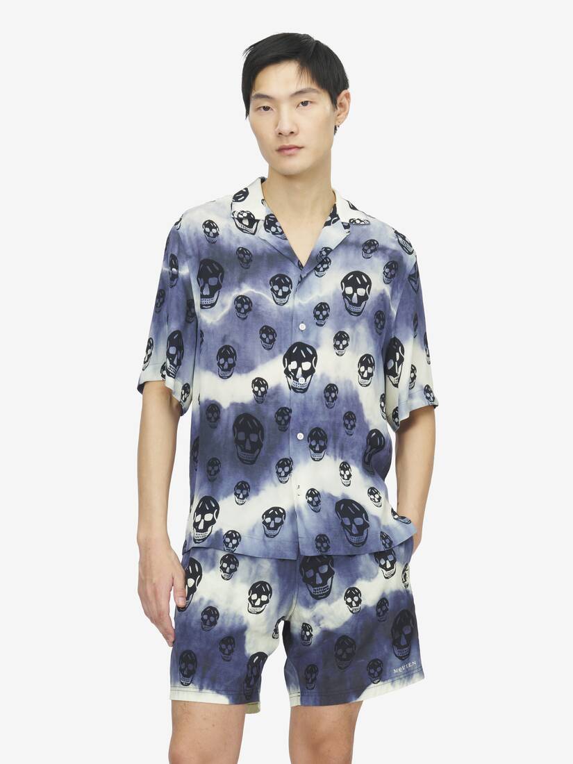 Chemise hawaïenne Skull dégradée | Alexander McQueen - image 6