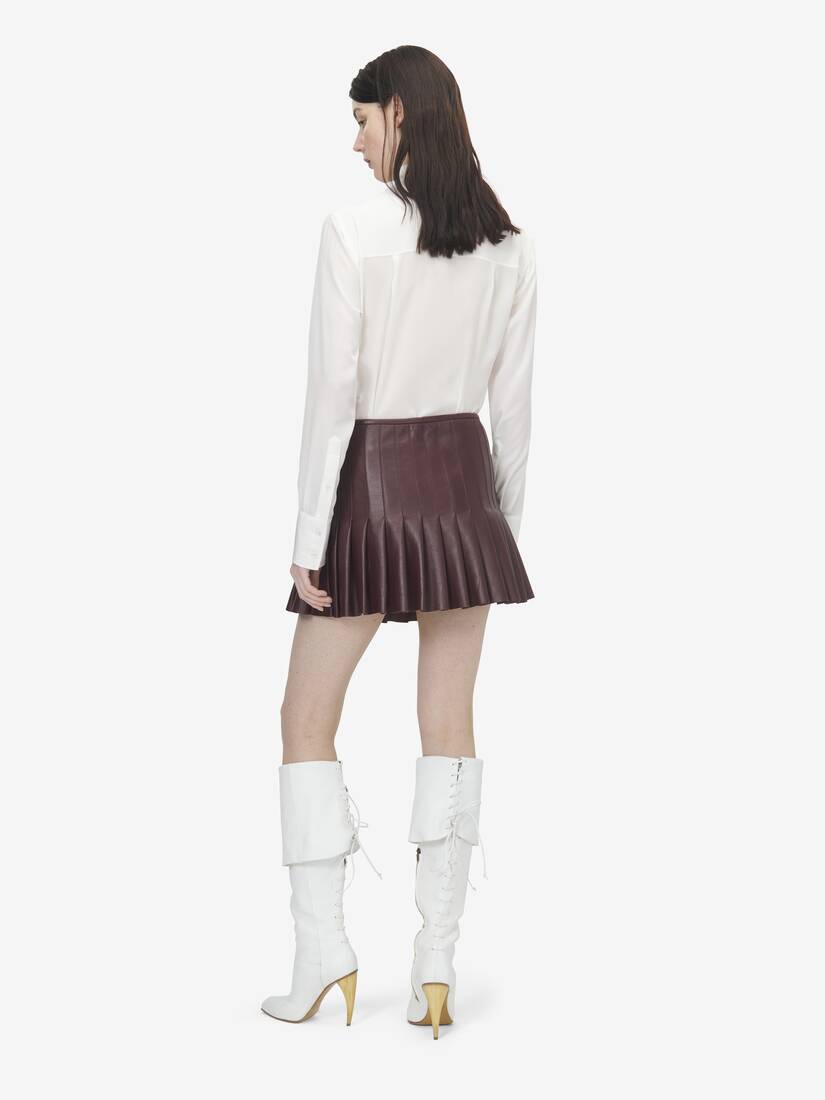 타이 실크 셔츠 | Alexander McQueen - image 4