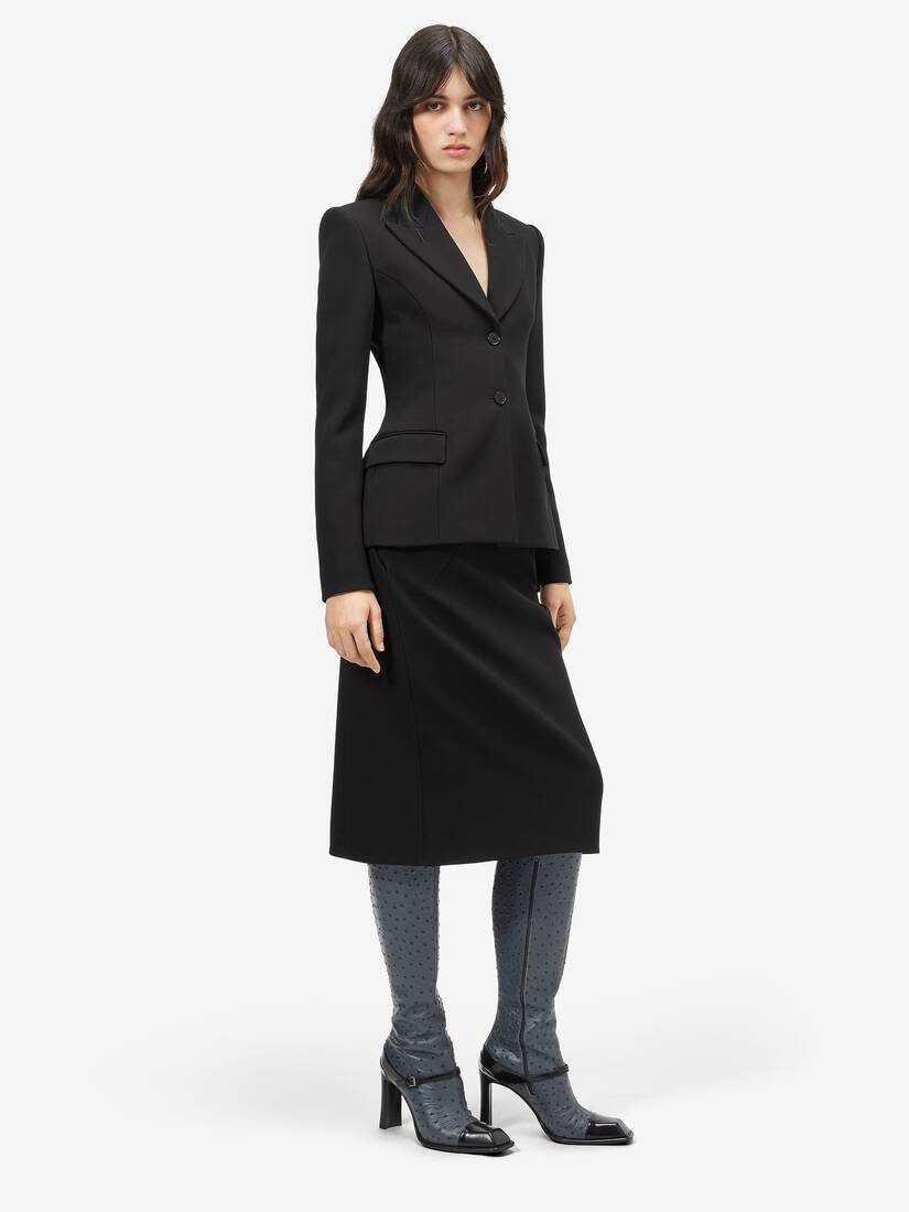 Pencil Skirt | Alexander McQueen - image 3