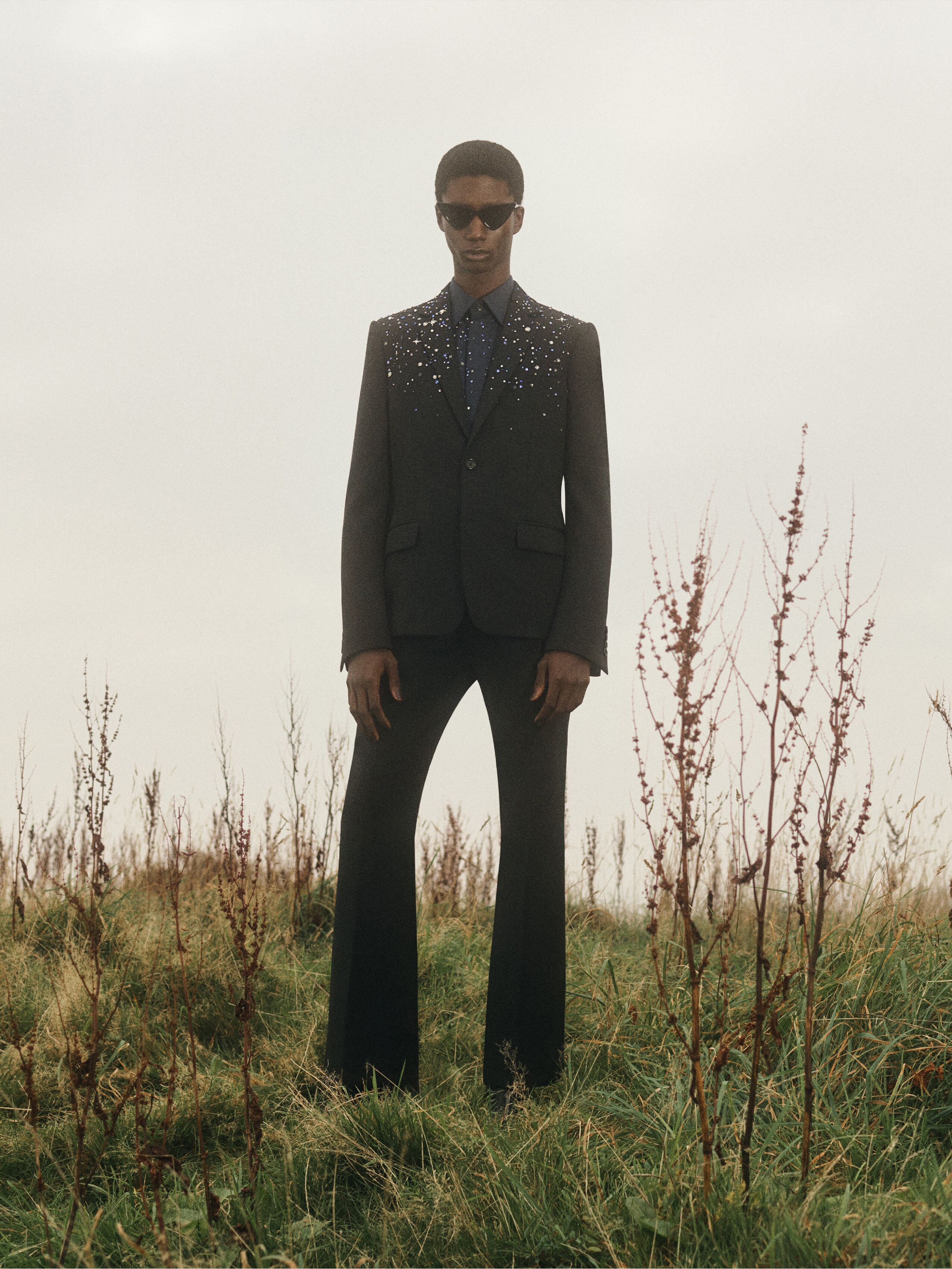 McQueen SS25 Collection featuring mens tailoring