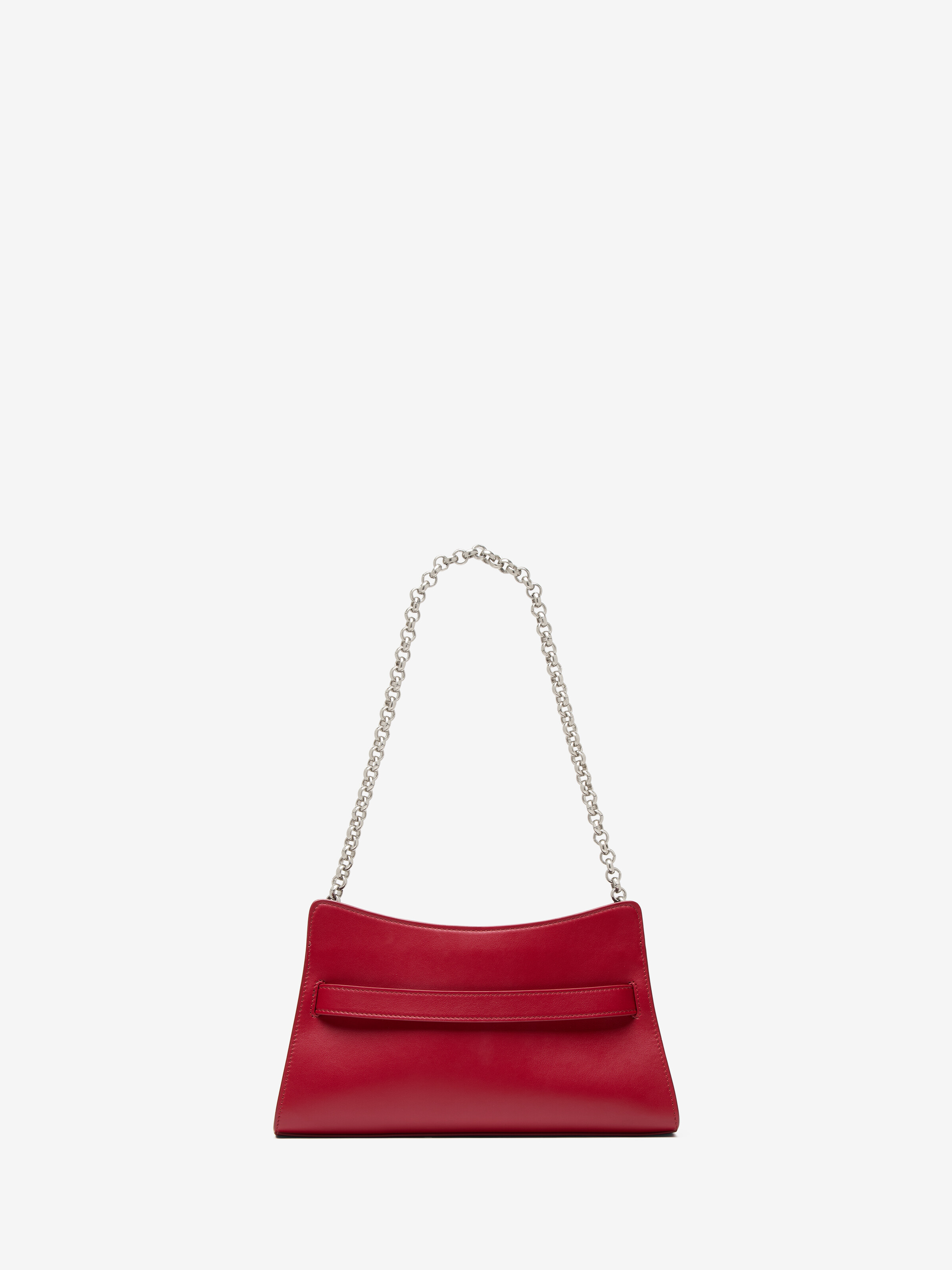 Women's Locke Shoulder Mini in Red in Calf Leather | Alexander McQueen - image 4