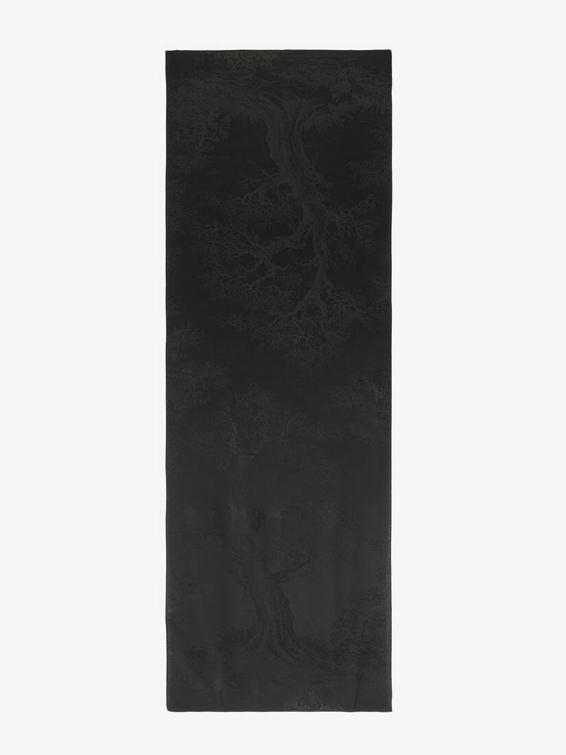 Tree Of Life' Jacquard Evening Stole | Alexander McQueen - image 2
