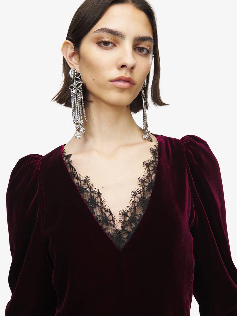 Velvet Mini Dress