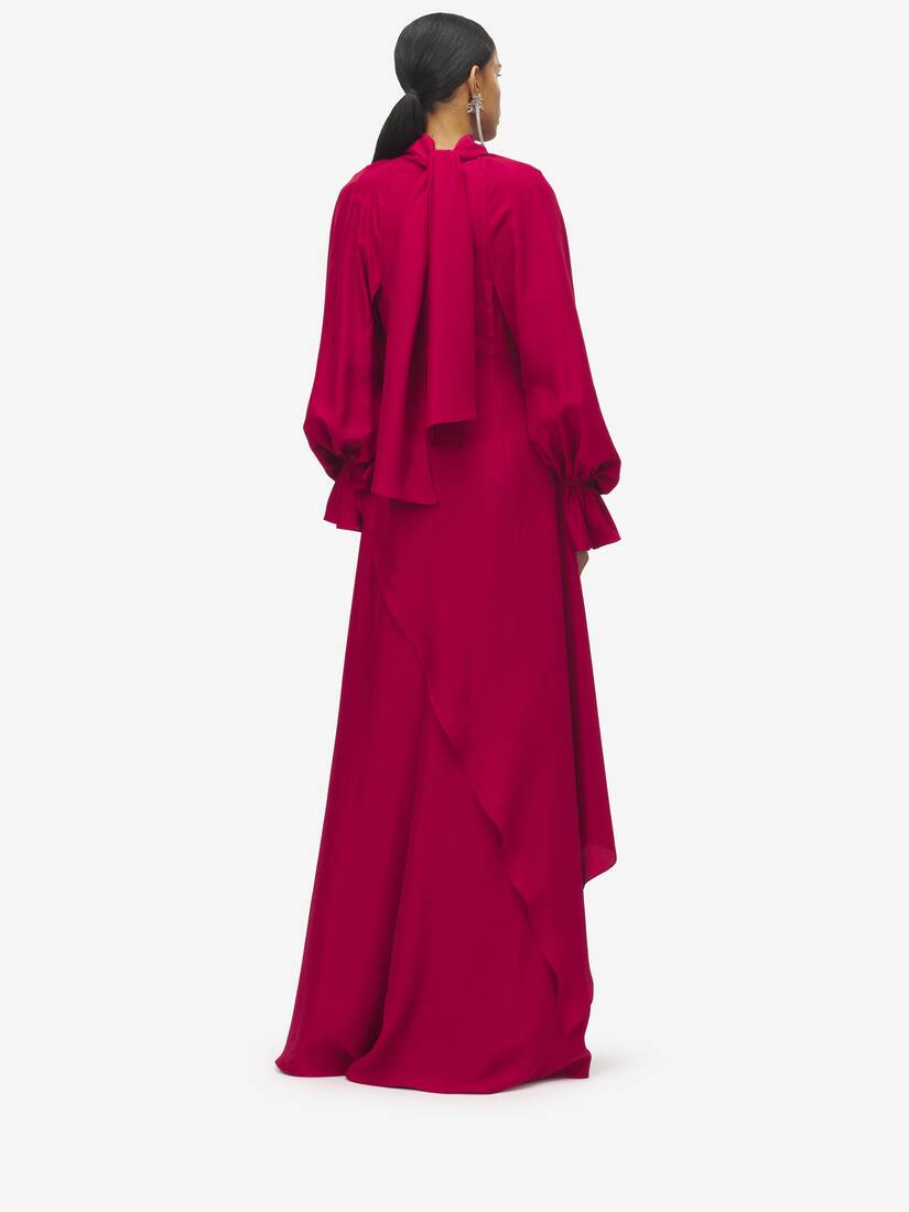 Draped Evening Dress