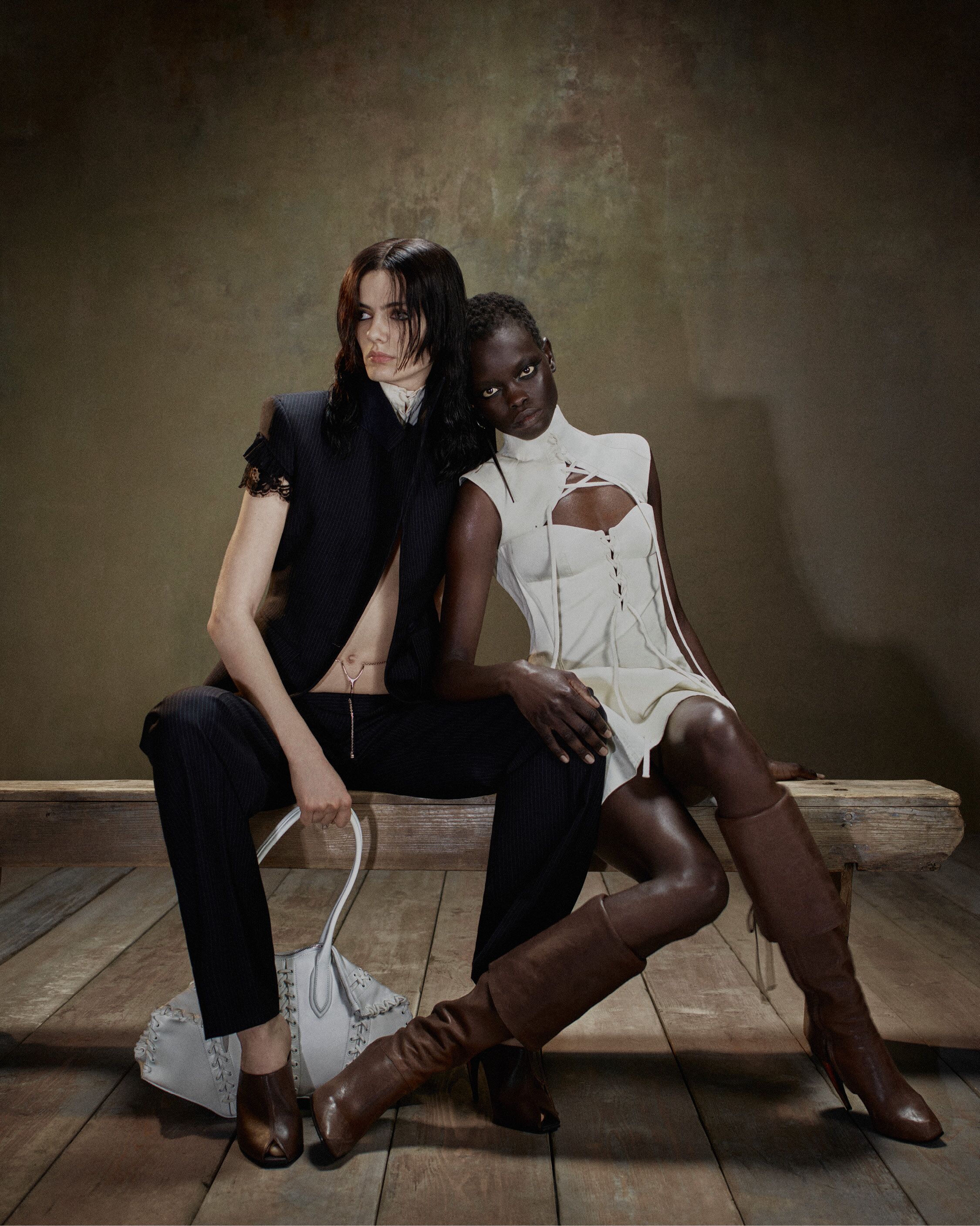 Women in McQueen ready to wear