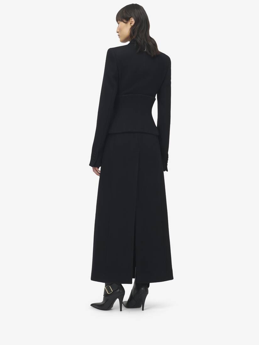 Wool Cashmere Long Coat